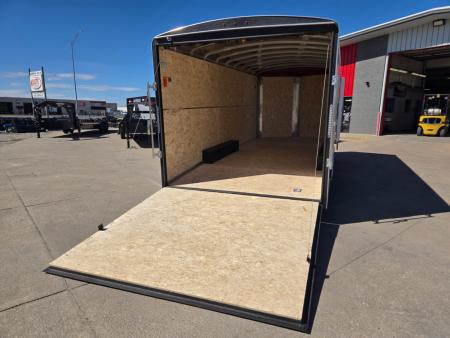 New 2027 H&H Trailers 8.5x20 HH Series Round Top V-Nose 10K Cargo / Enclosed Trailer