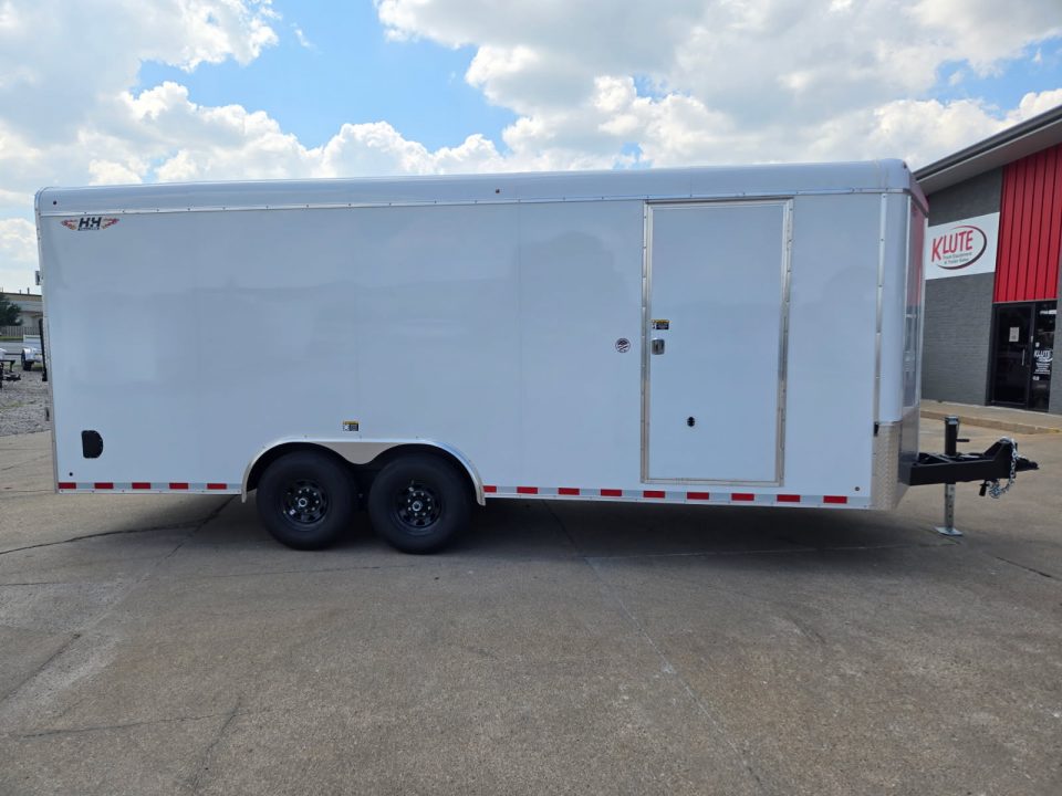 New 2027 H&H Trailers 8.5x20 HH Series Round Top V-Nose 14K Cargo / Enclosed Trailer