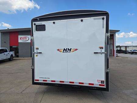 New 2027 H&H Trailers 8.5x20 HH Series Round Top V-Nose 14K Cargo / Enclosed Trailer