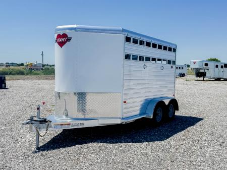 New 2027 Hart Trailer R2HB RESOLUTION RED Horse Trailer