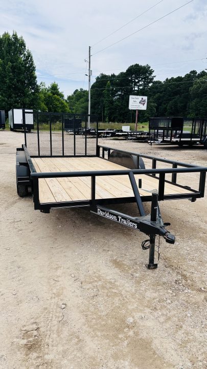 New 2026 Davidson Trailers 16'X83 PIPE TOP Utility Trailer