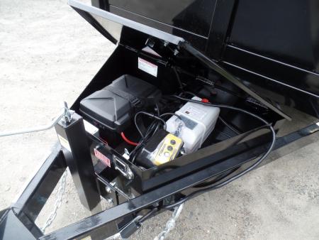New GRIFFIN BRAND , 14 FT, Dump Trailer 7X14X4'High Sides 14,000 lb. GVWR, Griffin Brand. Triple Frame, Ramps