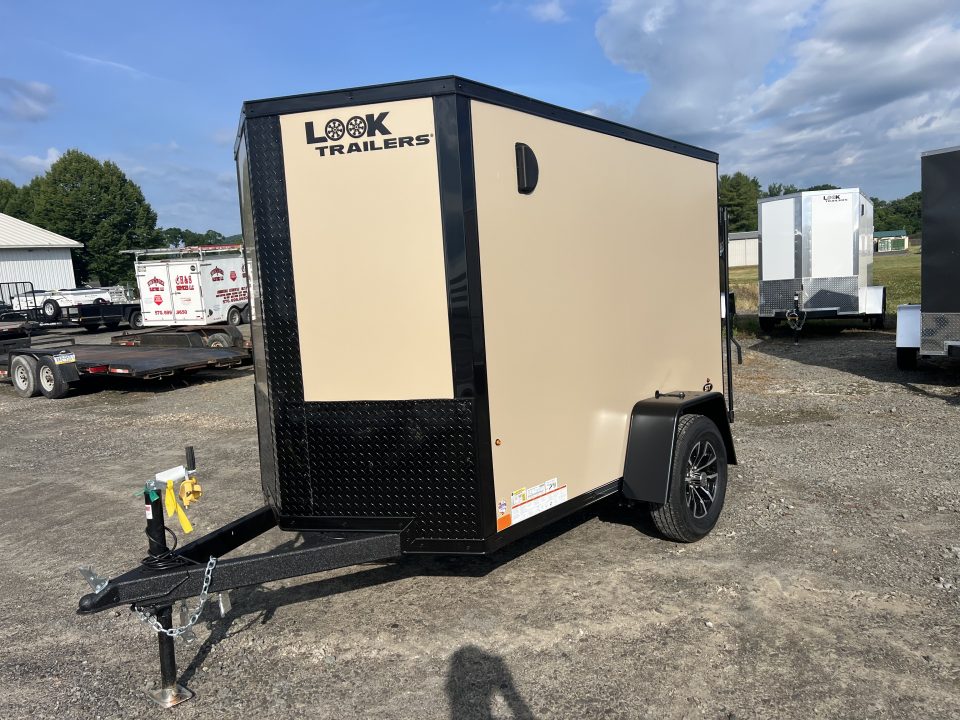 New 2026 Look Trailers 5x8 ST-DLX RAMP DOOR Cargo / Enclosed Trailer