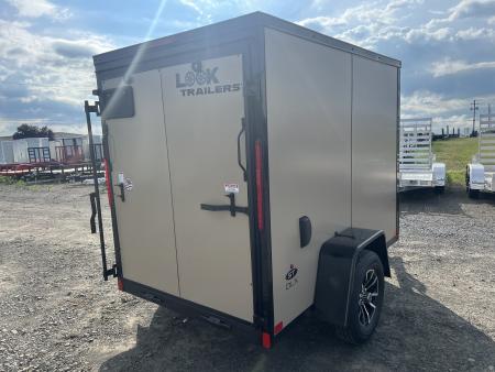 New 2026 Look Trailers 5x8 ST-DLX RAMP DOOR Cargo / Enclosed Trailer