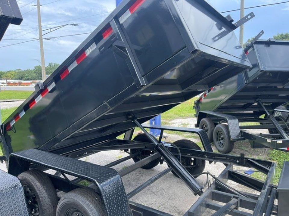 New 2026 Down 2 Earth Trailers DTE610DT3.5B Dump Trailer