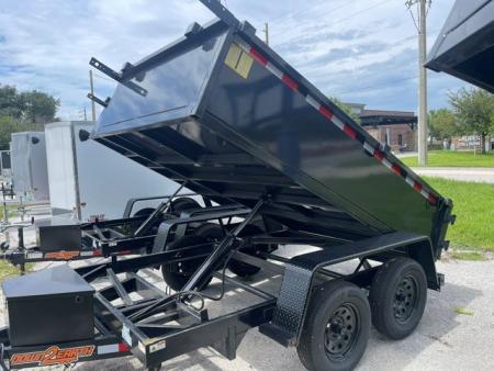 New 2026 Down 2 Earth Trailers DTE610DT3.5B Dump Trailer