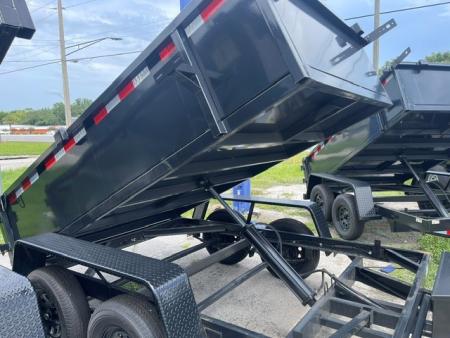 New 2026 Down 2 Earth Trailers DTE610DT3.5B Dump Trailer