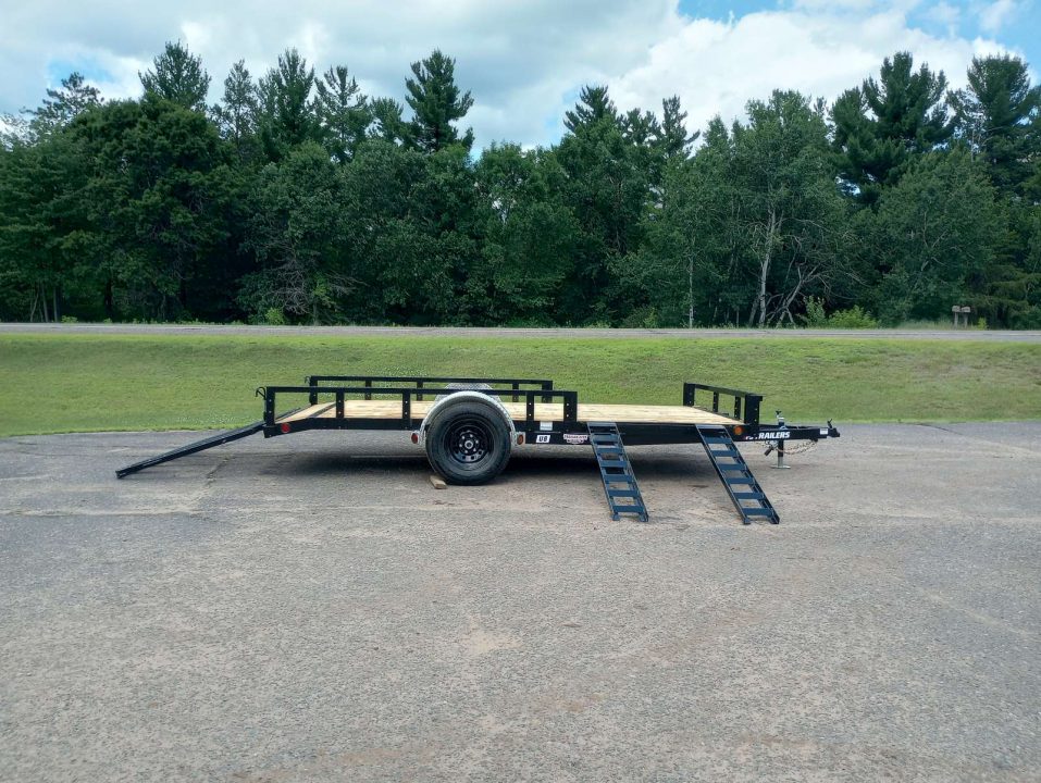 New 2027 PJ Trailers U8 83"x14' 5k Single Axle Utility Trailer