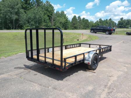 New 2027 PJ Trailers U8 83"x14' 5k Single Axle Utility Trailer
