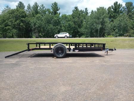 New 2027 PJ Trailers U8 83"x14' 5k Single Axle Utility Trailer