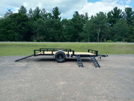 New 2027 PJ Trailers U8 83"x14' 5k Single Axle Utility Trailer