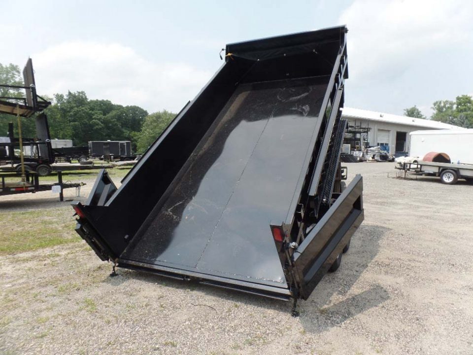 New GRIFFIN BRAND , 14 FT, Dump Trailer 7X14  14,000 lb. GVWR, Griffin Brand. Triple Frame, Ramps
