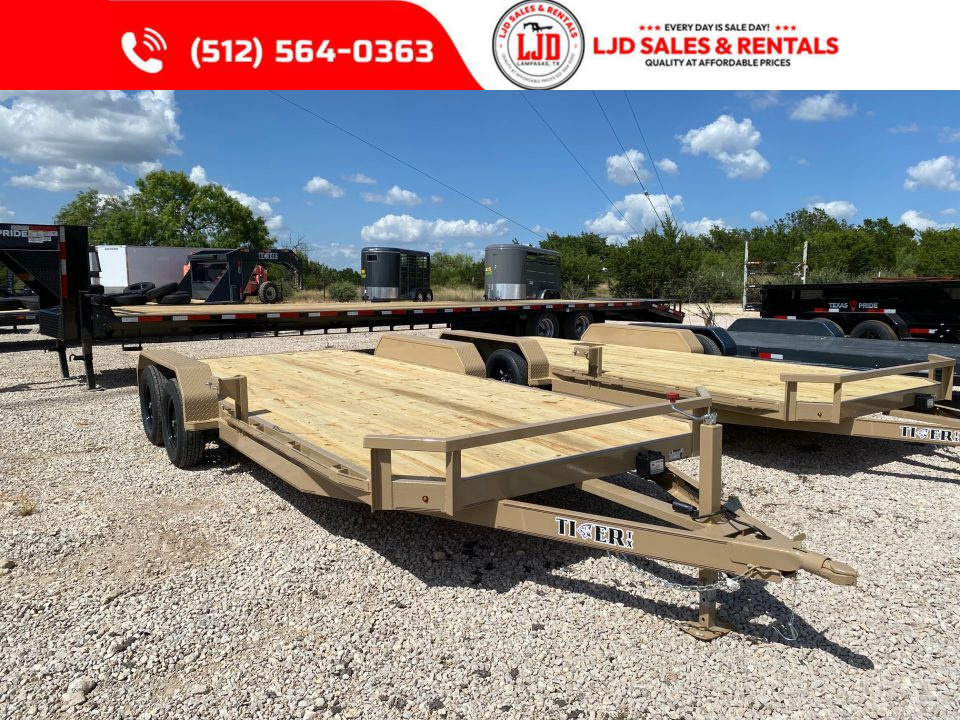 New 2026 Tiger - 83  x 20' - Car Hauler Trailer - SIR - 7K GVWR