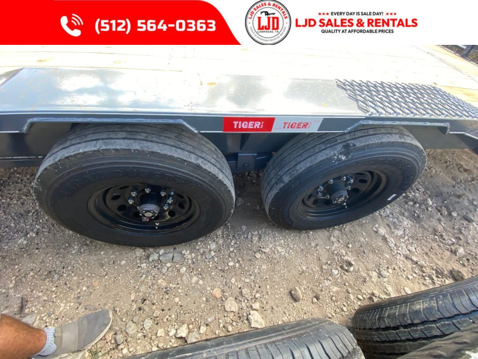 New 2026 Tiger - Gooseneck - 102" X 32' - Equipment Trailer - Drive Over Fender
