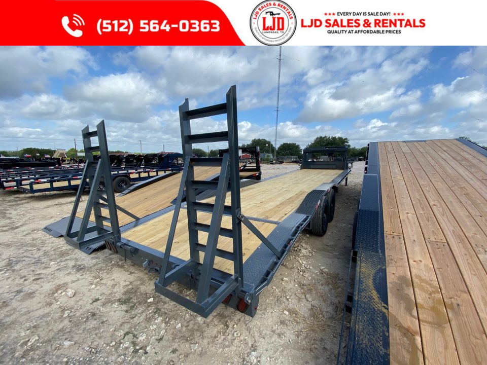 New 2026 Tiger - Gooseneck - 102" X 32' - Equipment Trailer - Drive Over Fender