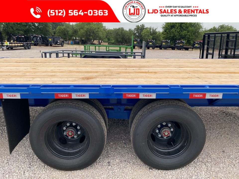 New 2026 Tiger Trailers Gooseneck Flatbed - 102" X 40' Equipment Trailer
