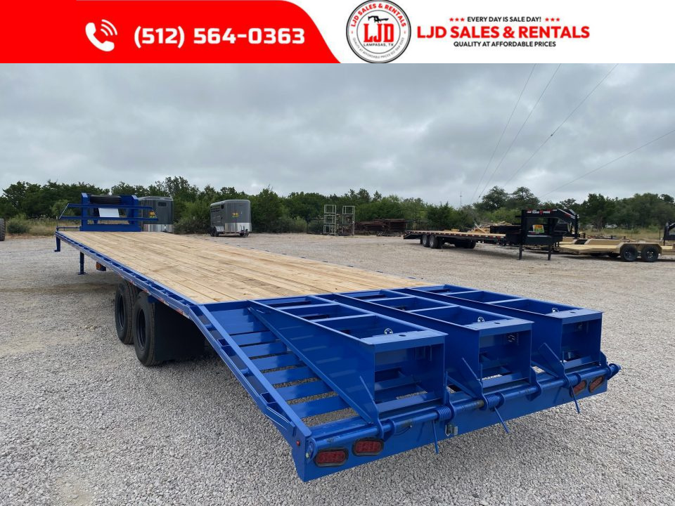 New 2026 Tiger Trailers Gooseneck Flatbed - 102" X 40' Equipment Trailer