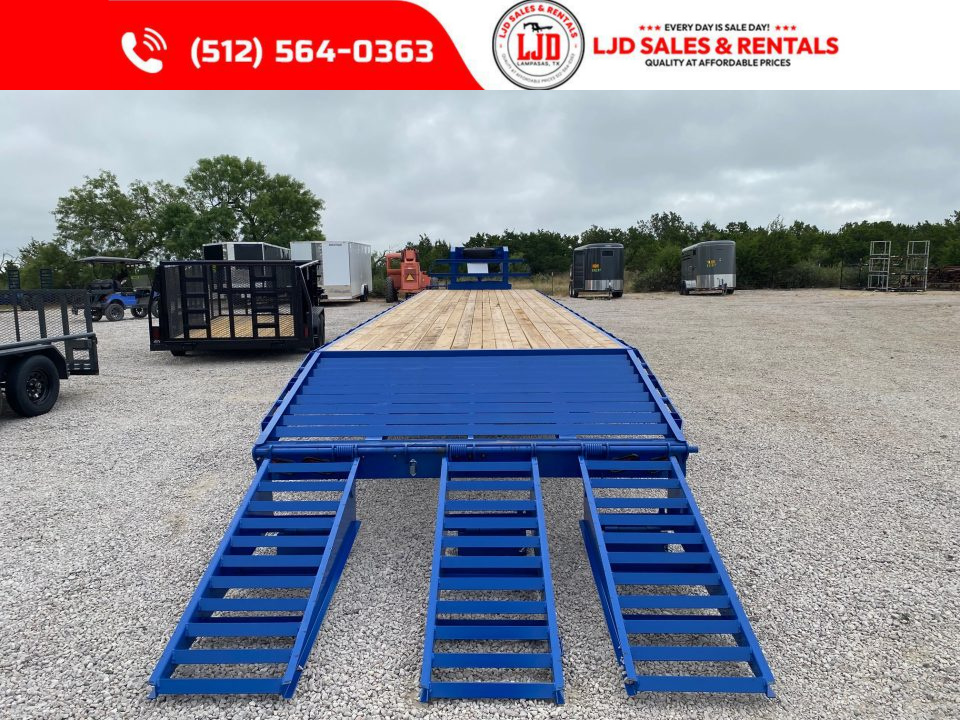 New 2026 Tiger Trailers Gooseneck Flatbed - 102" X 40' Equipment Trailer