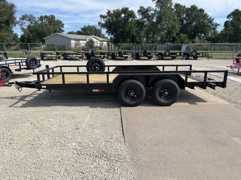 New 2026 Stag Trailers 82x16 Dovetail 10K Utility Trailer