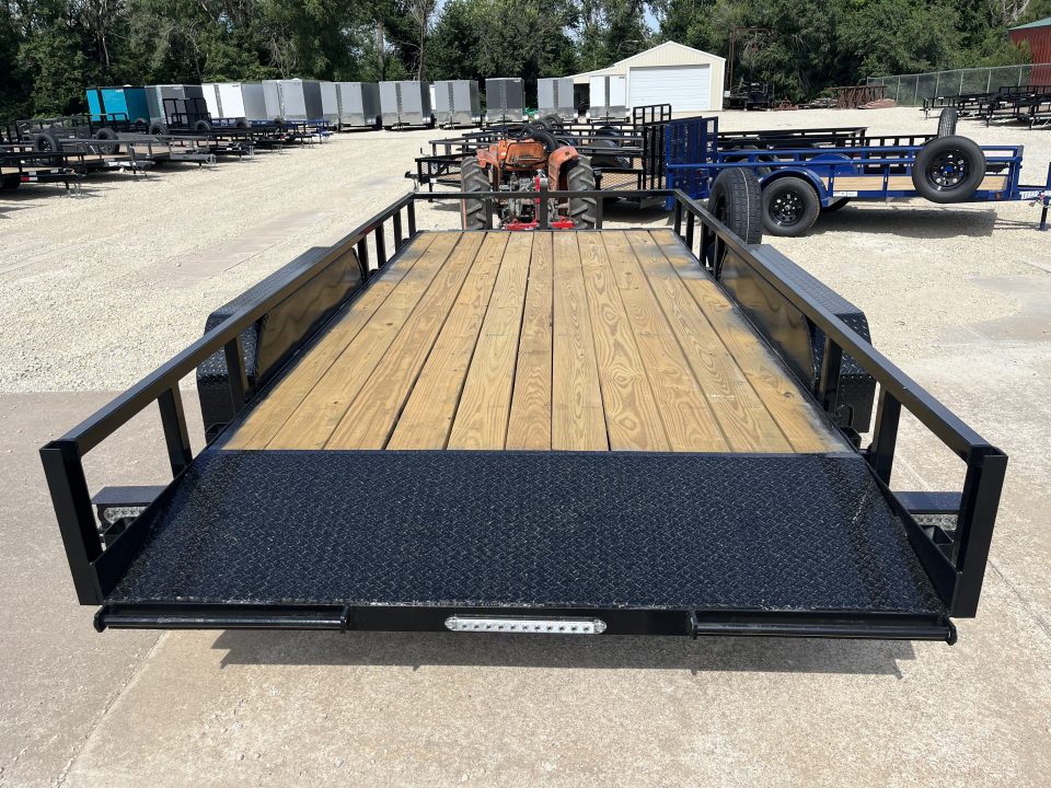 New 2026 Stag Trailers 82x16 Dovetail 10K Utility Trailer