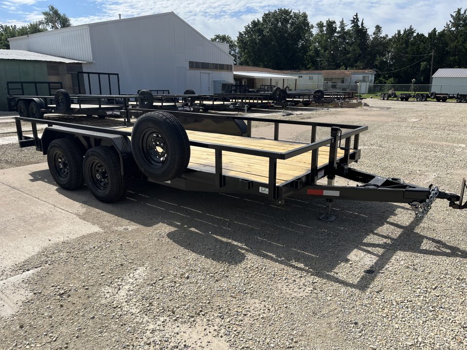 New 2026 Stag Trailers 82x16 Dovetail 10K Utility Trailer