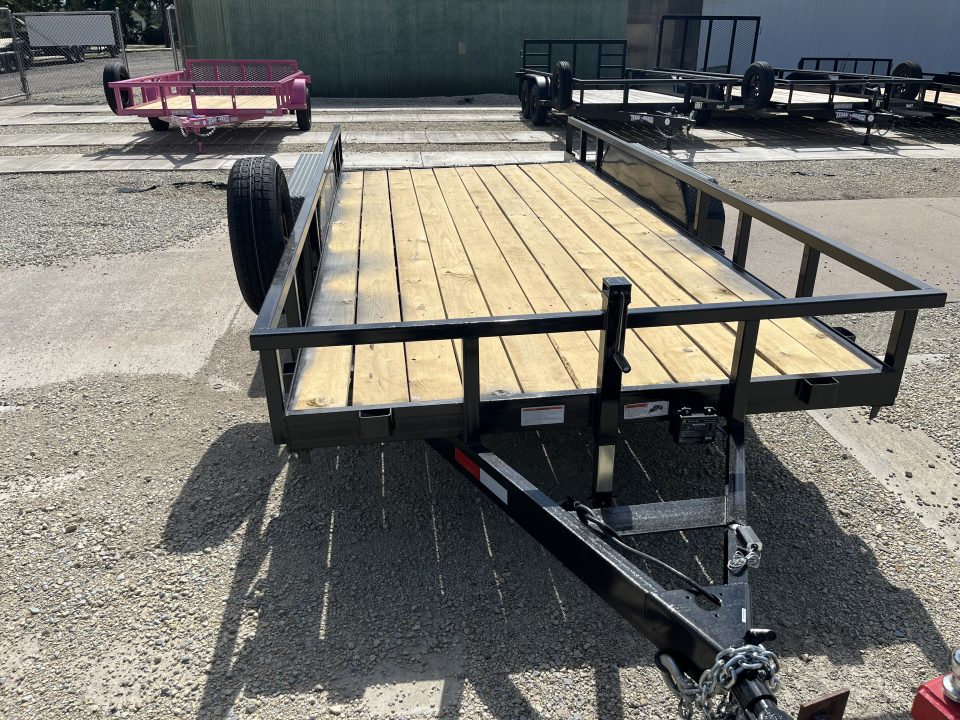 New 2026 Stag Trailers 82x16 Dovetail 10K Utility Trailer