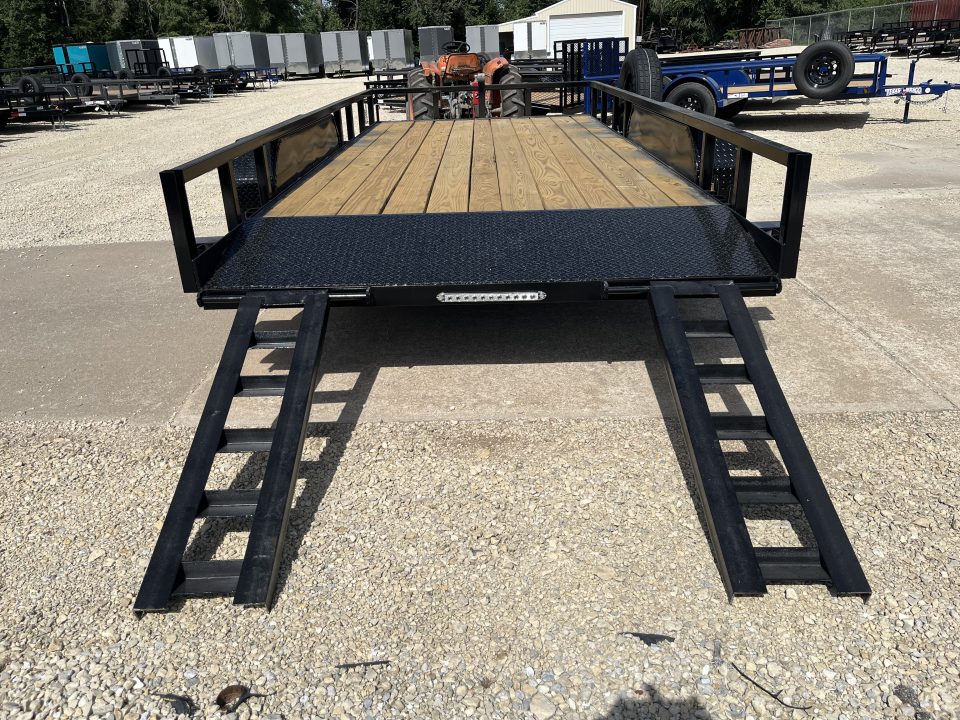 New 2026 Stag Trailers 82x16 Dovetail 10K Utility Trailer