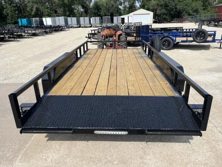 New 2026 Stag Trailers 82x16 Dovetail 10K Utility Trailer