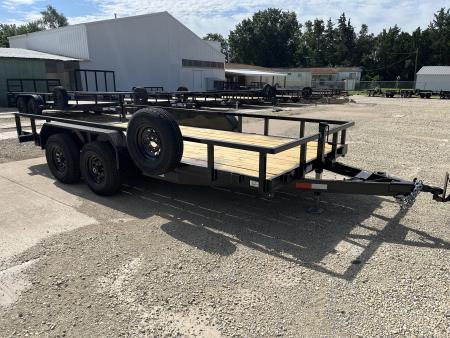 New 2026 Stag Trailers 82x16 Dovetail 10K Utility Trailer