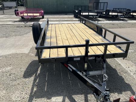 New 2026 Stag Trailers 82x16 Dovetail 10K Utility Trailer