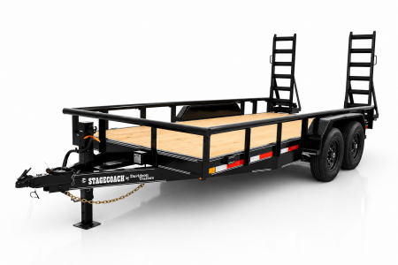 New 2026 Stagecoach Trailers 83X16PTHDTA7 Equipment Trailer