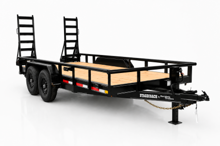 New 2026 Stagecoach Trailers 83X16PTHDTA7 Equipment Trailer