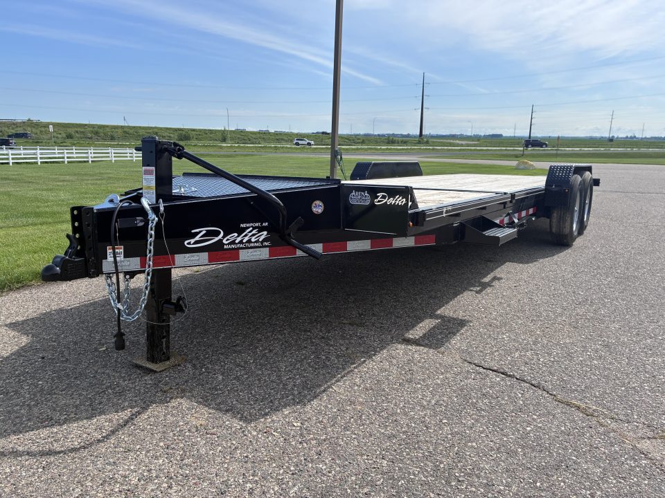 New 2026 Delta Mfg 22' BP Tilt Trailer