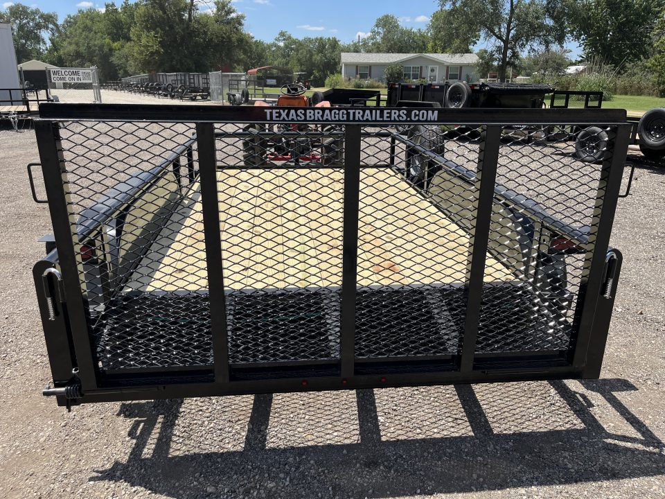 New 2026 Texas Bragg Trailers 12P - 77'' x 12' Light Pipe Utility Trailer