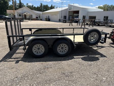 New 2026 Texas Bragg Trailers 12P - 77'' x 12' Light Pipe Utility Trailer