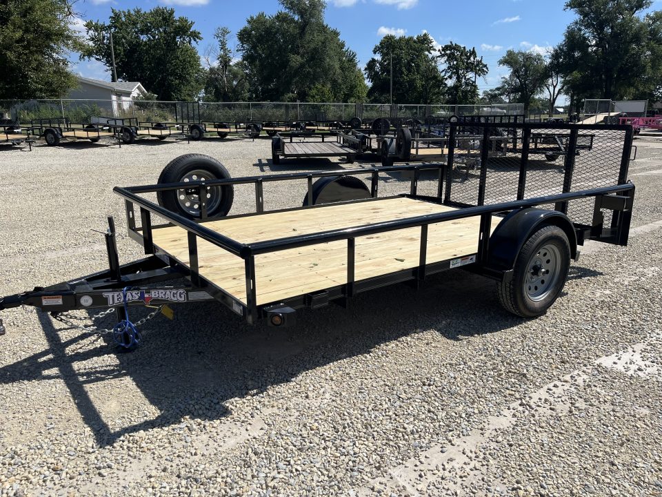 New 2026 Texas Bragg Trailers 83"x12' Dovetail Utility Trailer