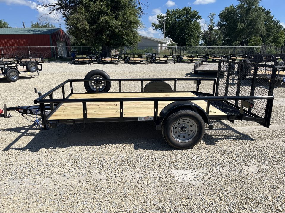 New 2026 Texas Bragg Trailers 83"x12' Dovetail Utility Trailer