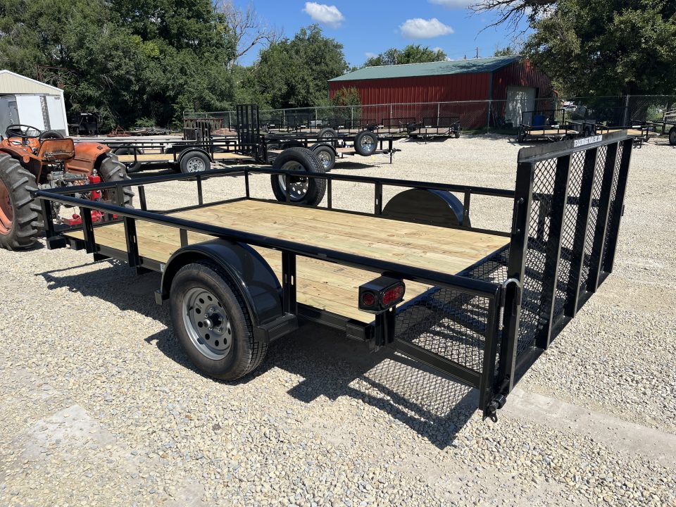 New 2026 Texas Bragg Trailers 83"x12' Dovetail Utility Trailer