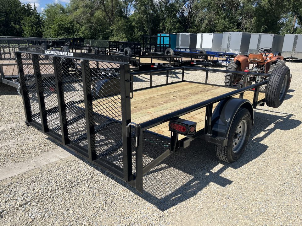 New 2026 Texas Bragg Trailers 83"x12' Dovetail Utility Trailer