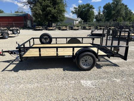 New 2026 Texas Bragg Trailers 83"x12' Dovetail Utility Trailer