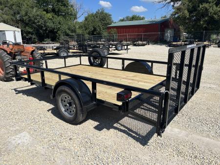 New 2026 Texas Bragg Trailers 83"x12' Dovetail Utility Trailer