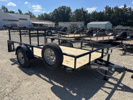 New 2026 Texas Bragg Trailers 83"x12' Dovetail Utility Trailer