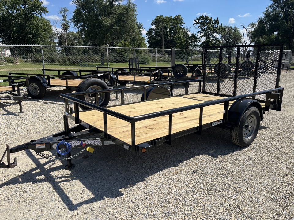 New 2026 Texas Bragg Trailers 77"x12' Utility Trailer