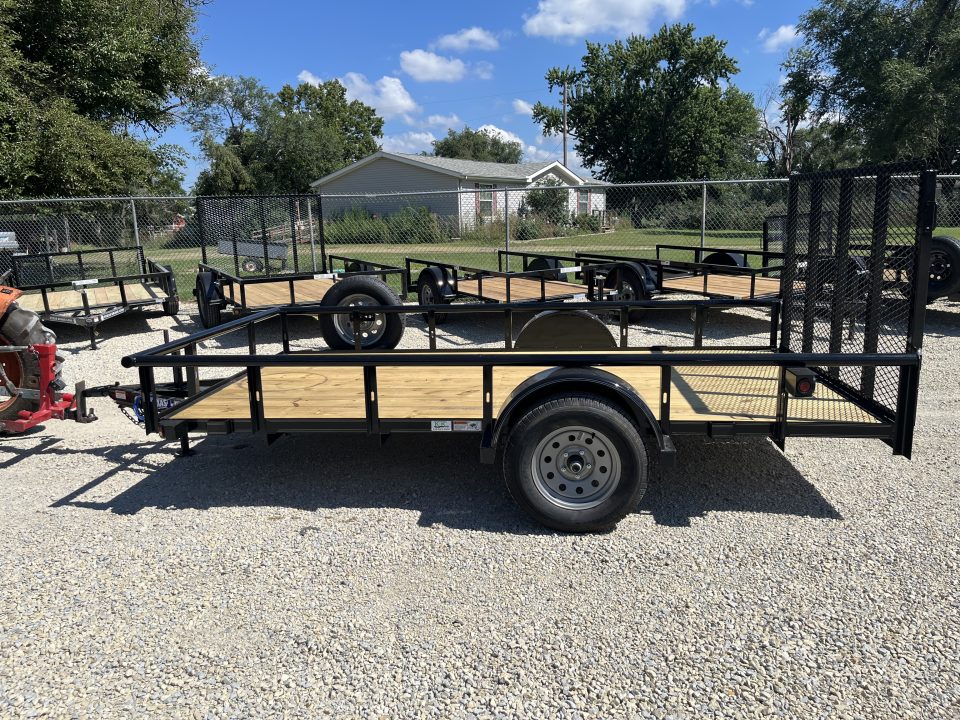 New 2026 Texas Bragg Trailers 77"x12' Utility Trailer