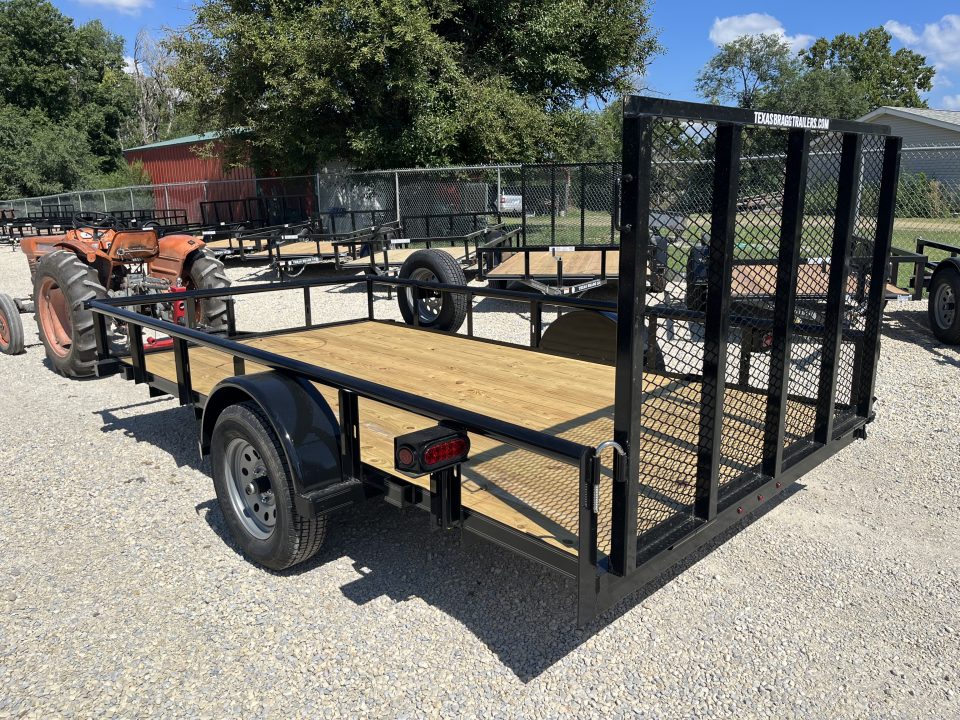 New 2026 Texas Bragg Trailers 77"x12' Utility Trailer