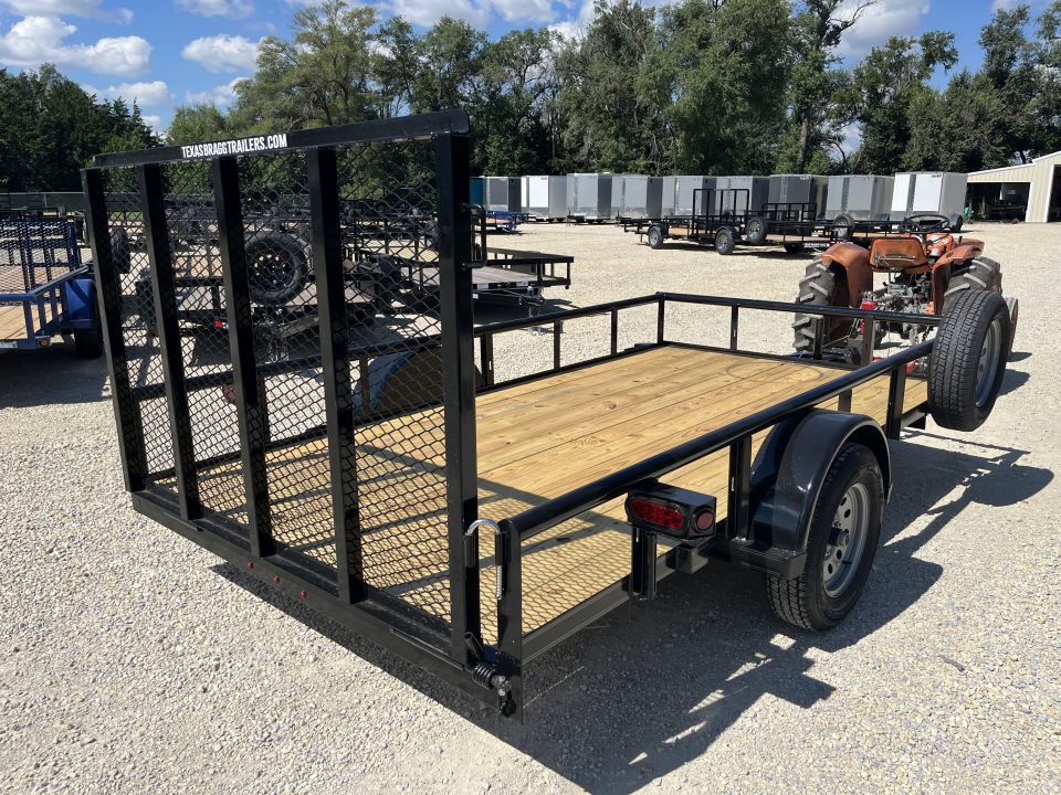 New 2026 Texas Bragg Trailers 77"x12' Utility Trailer