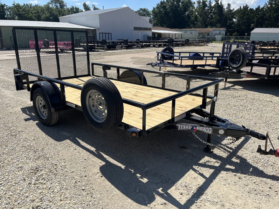 New 2026 Texas Bragg Trailers 77"x12' Utility Trailer