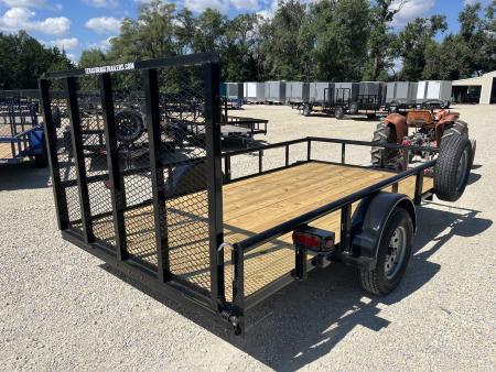 New 2026 Texas Bragg Trailers 77"x12' Utility Trailer