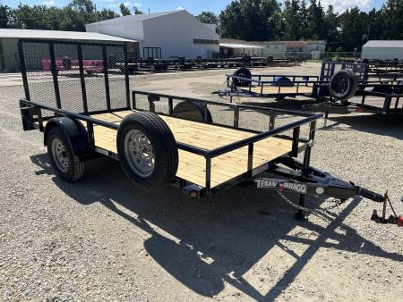 New 2026 Texas Bragg Trailers 77"x12' Utility Trailer