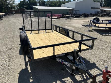 New 2026 Texas Bragg Trailers 77"x12' Utility Trailer